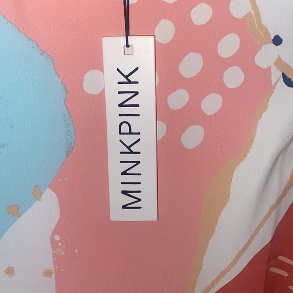 NWT Mini Pink Calm Bliss Tee Dress. Size small - Picture 6 of 8